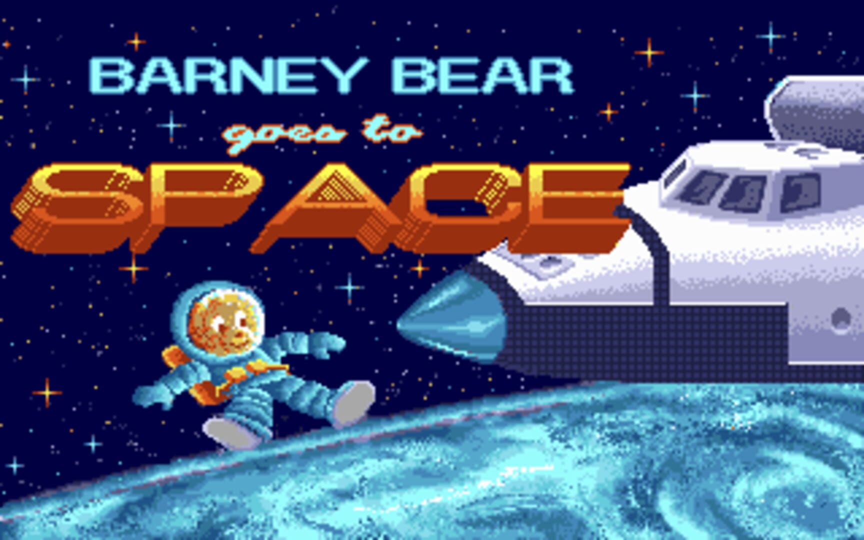 Barney Bear Goes to Space カバー
