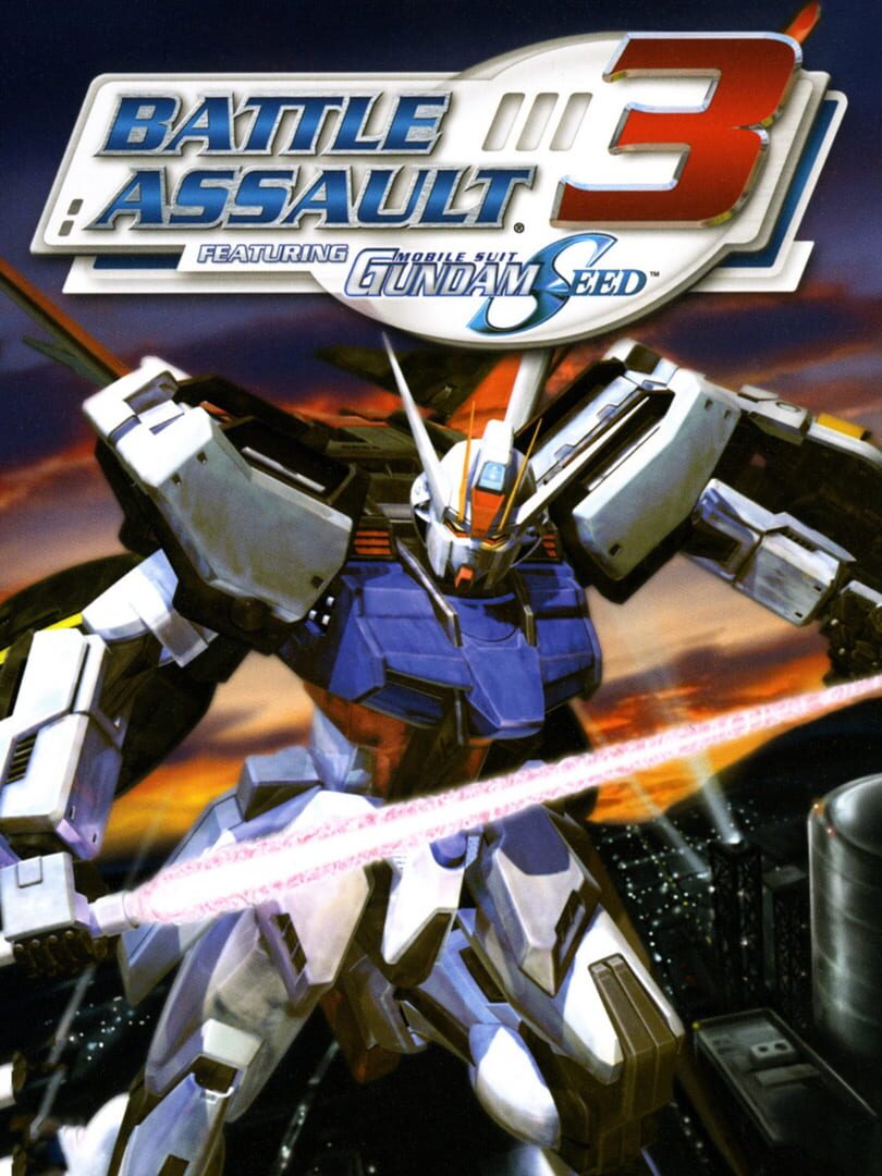 Couverture de Battle Assault 3 featuring Gundam Seed
