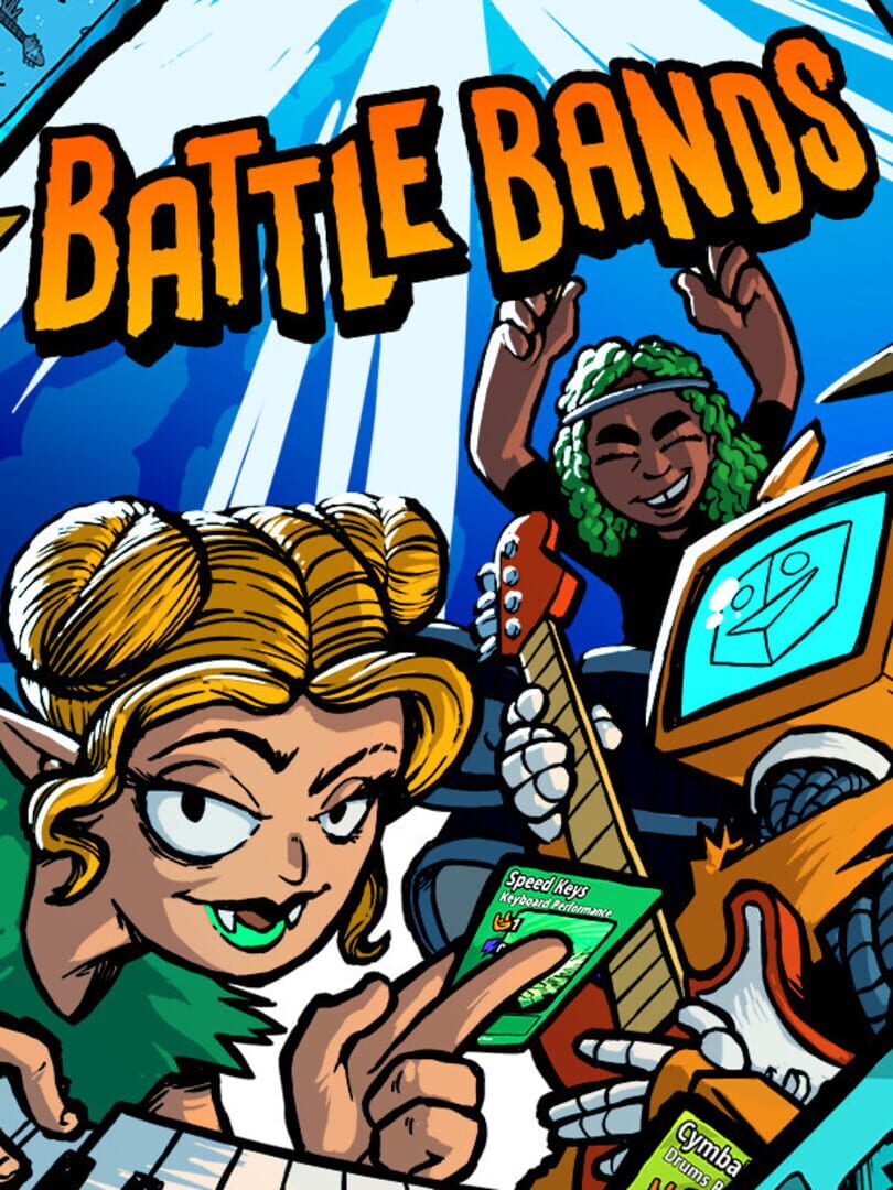 Capa de Battle Bands: Rock & Roll Deckbuilder