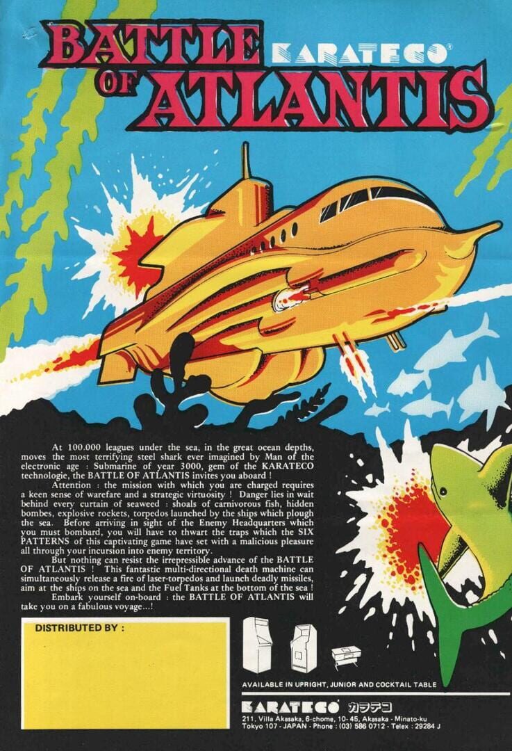 Capa de Battle of Atlantis