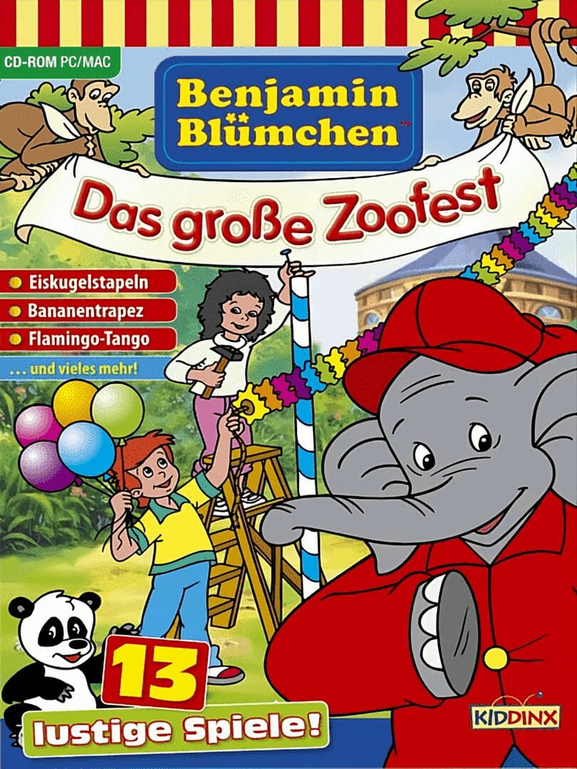 Portada de Benjamin Blümchen: Das Große Zoofest