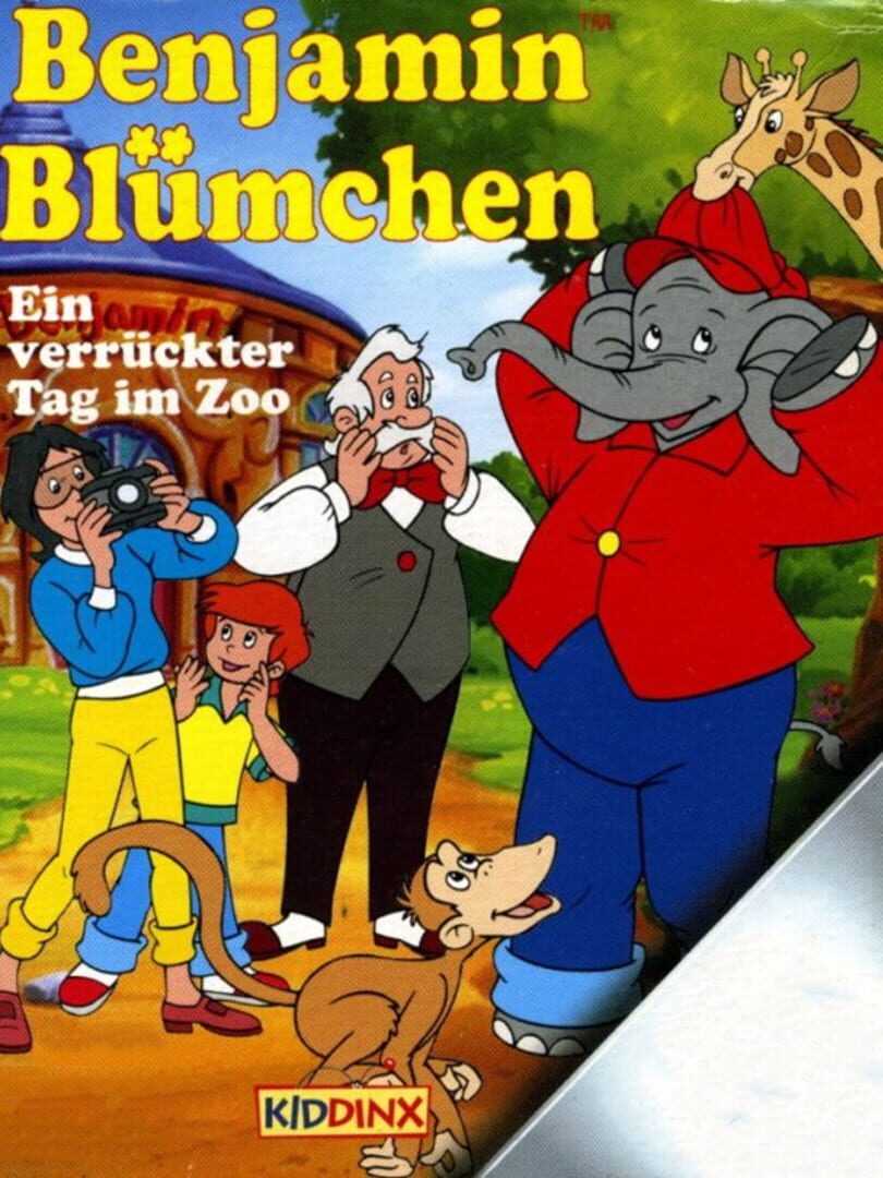 Capa de Benjamin Blumchen: Ein verruckter Tag Im Zoo