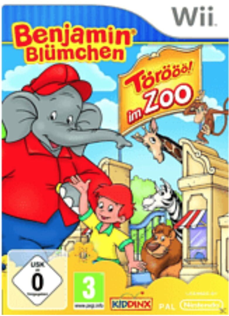 Copertina di Benjamin Blumchen: Torooo im Zoo