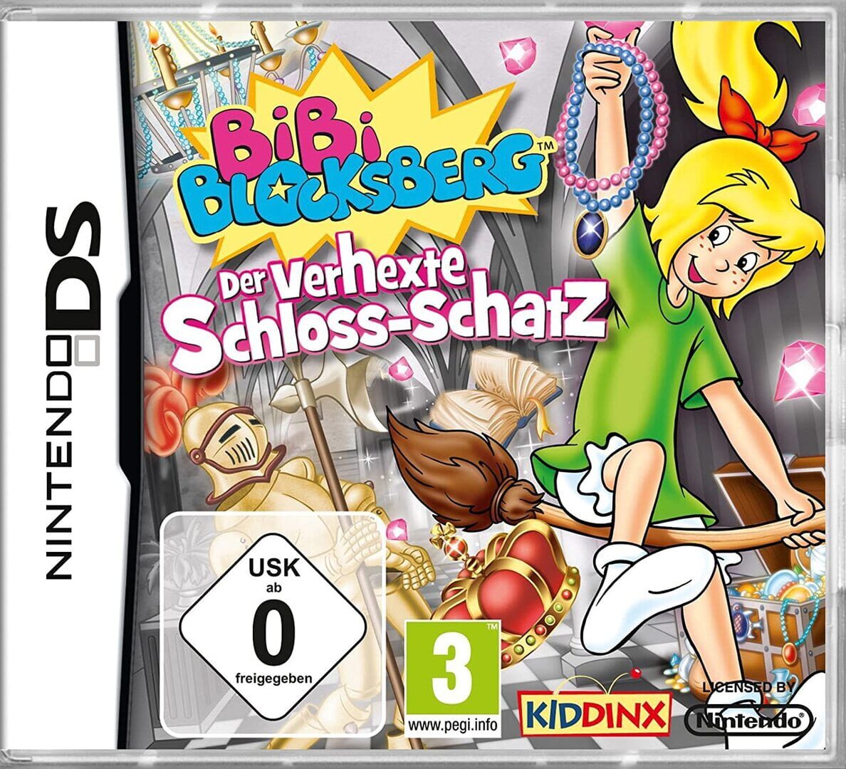Couverture de Bibi Blocksberg: Der verhexte Schloss-Schatz
