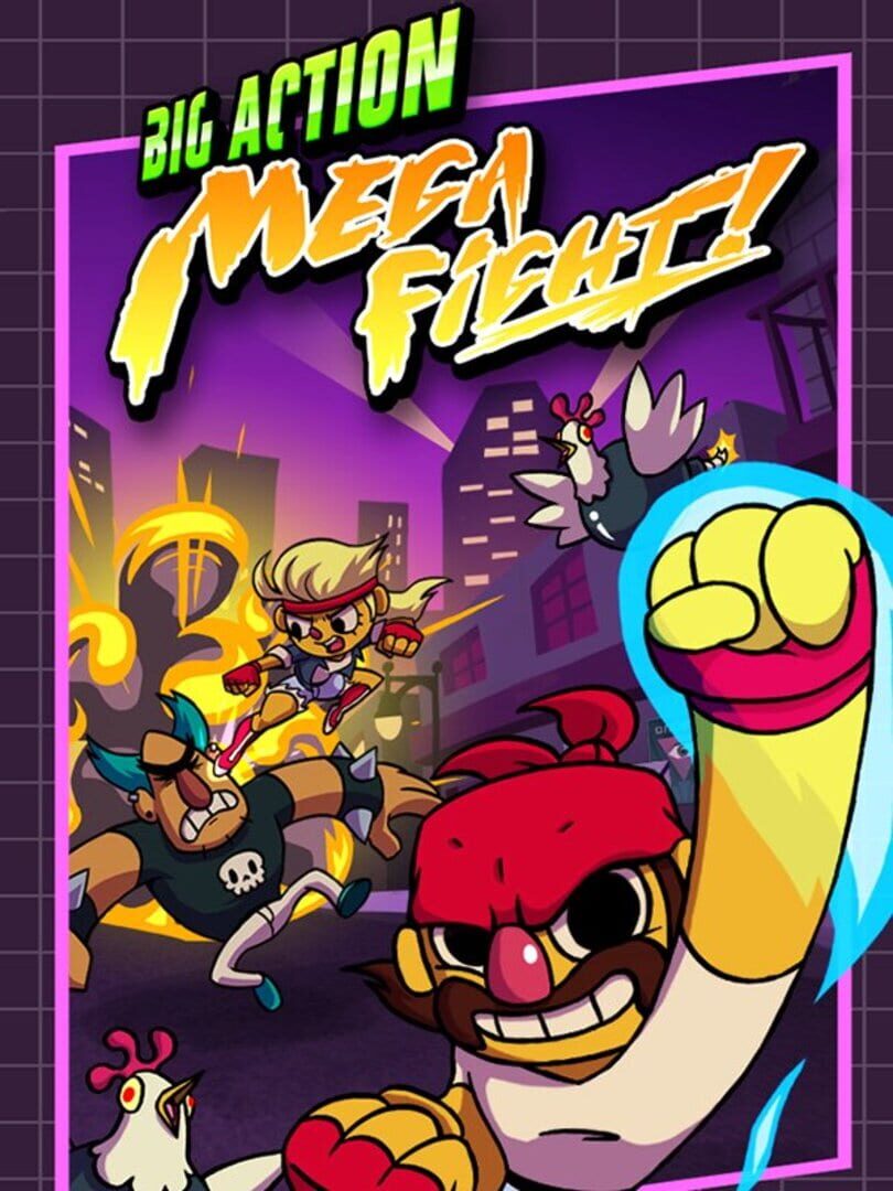 Couverture de Big Action Mega Fight!