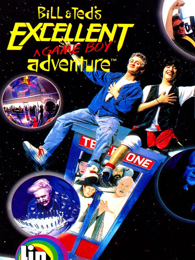 Copertina di Bill & Ted's Excellent Game Boy Adventure: A Bogus Journey!