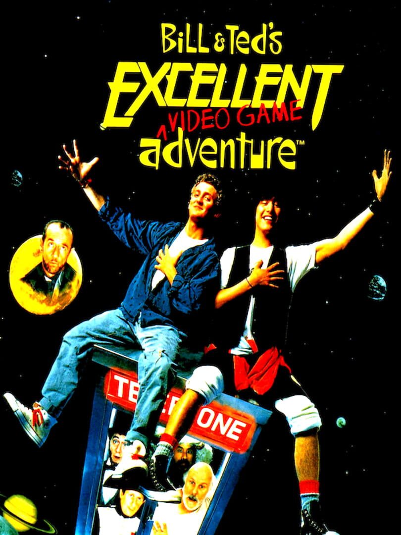 Bill & Ted's Excellent Video Game Adventure カバー