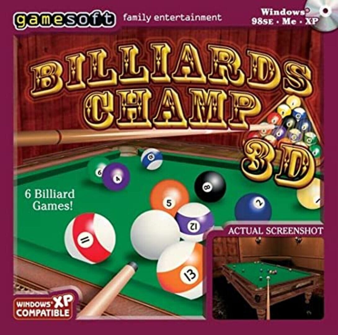 Billiards Champ 3D Cover