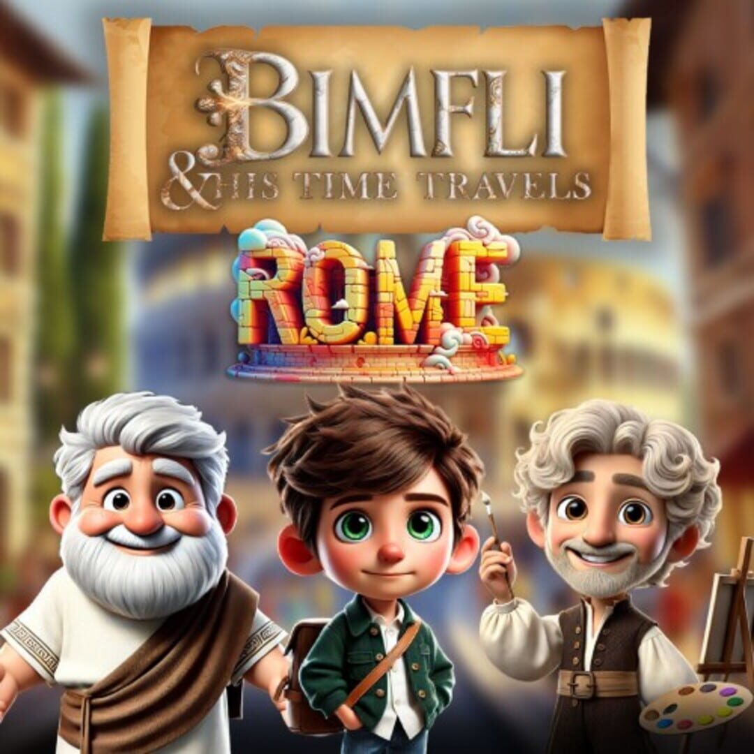 Bimfli & His Time Travels: Rome カバー