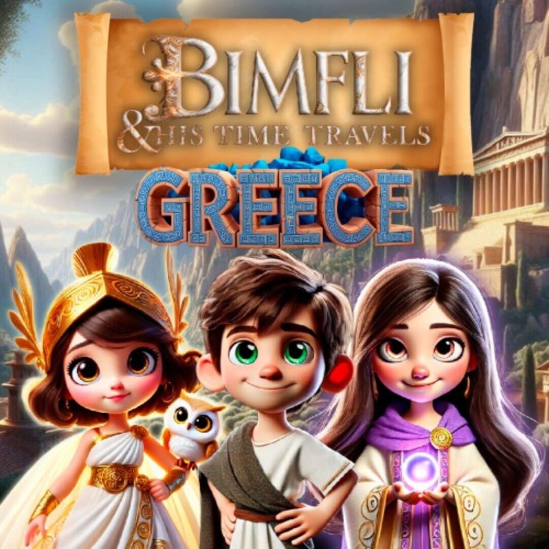 Portada de Bimfli and His Travels In Time: Greece