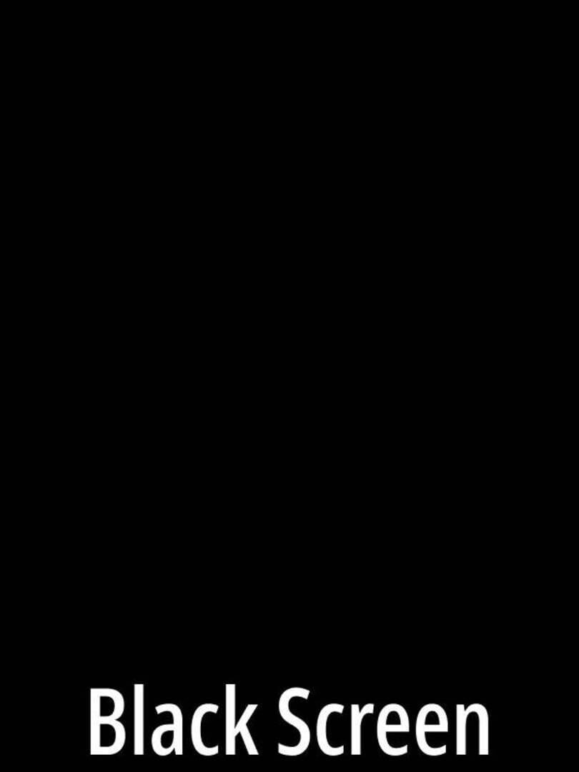 Copertina di Black Screen