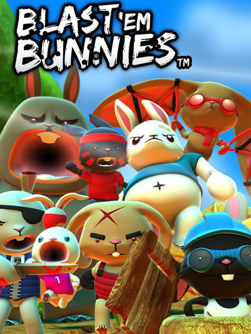 Copertina di Blast 'Em Bunnies