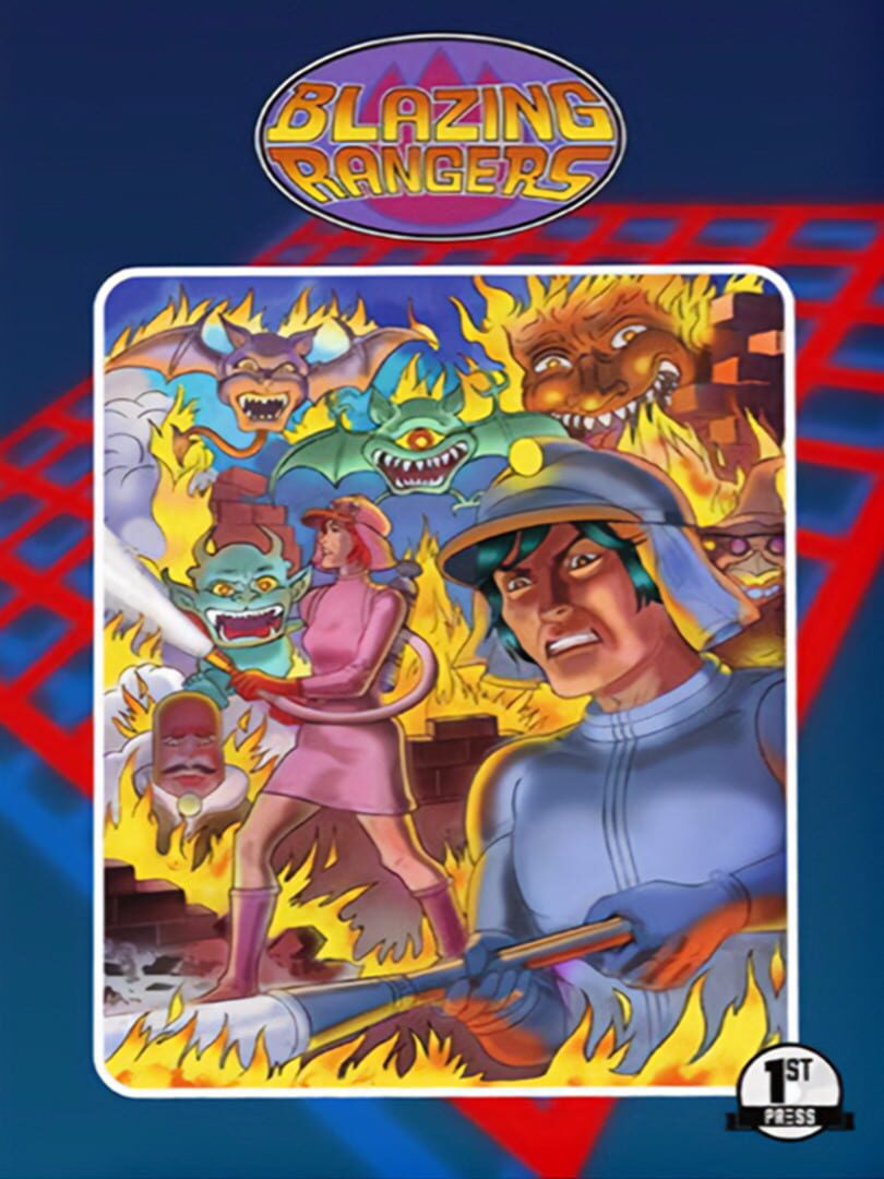 Blazing Rangers Kapağı
