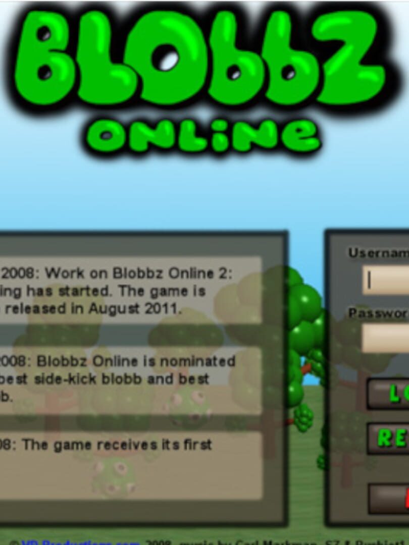 Copertina di Blobbz Online