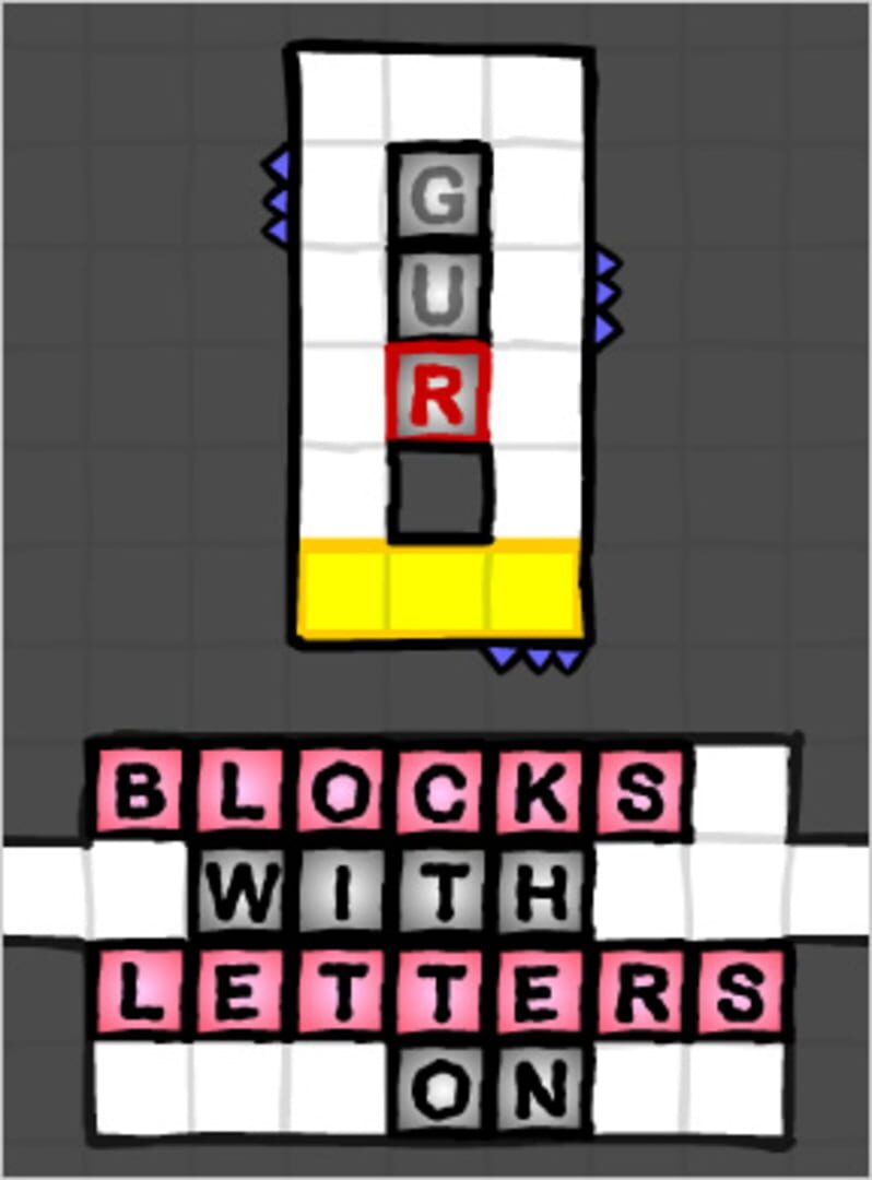 Copertina di Blocks With Letters On