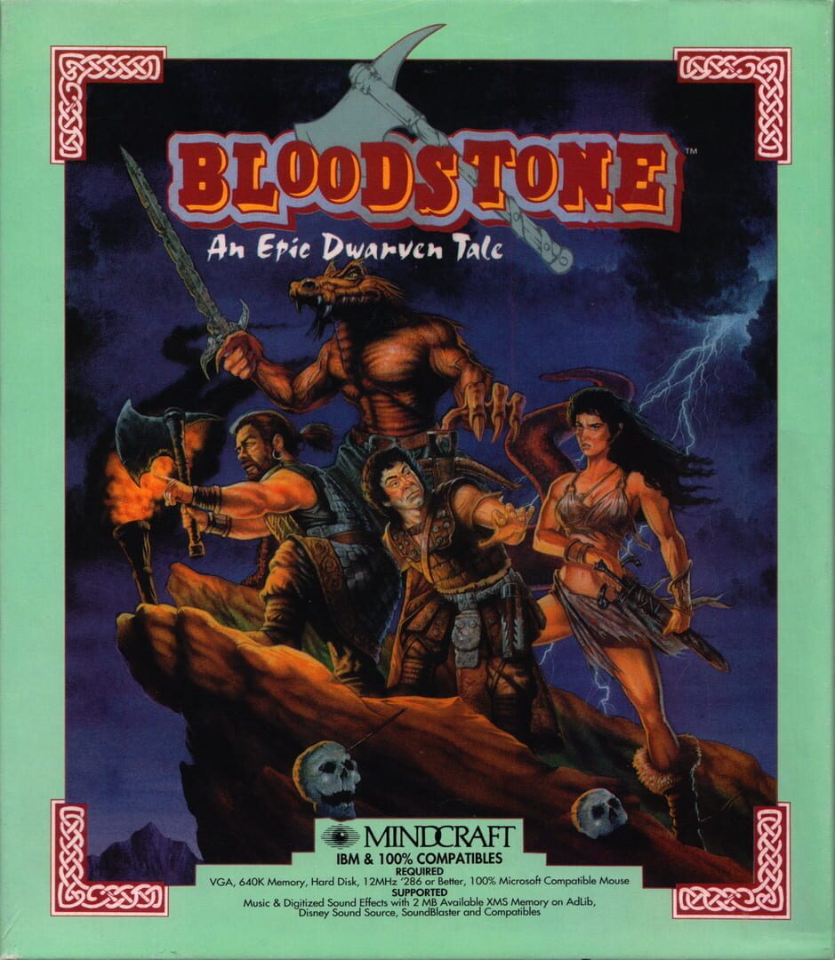 Bloodstone: An Epic Dwarven Tale Kapağı