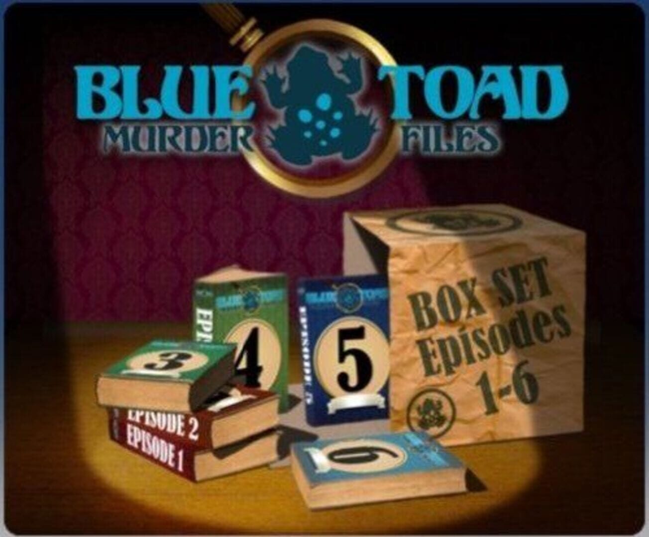Capa de Blue Toad Murder Files