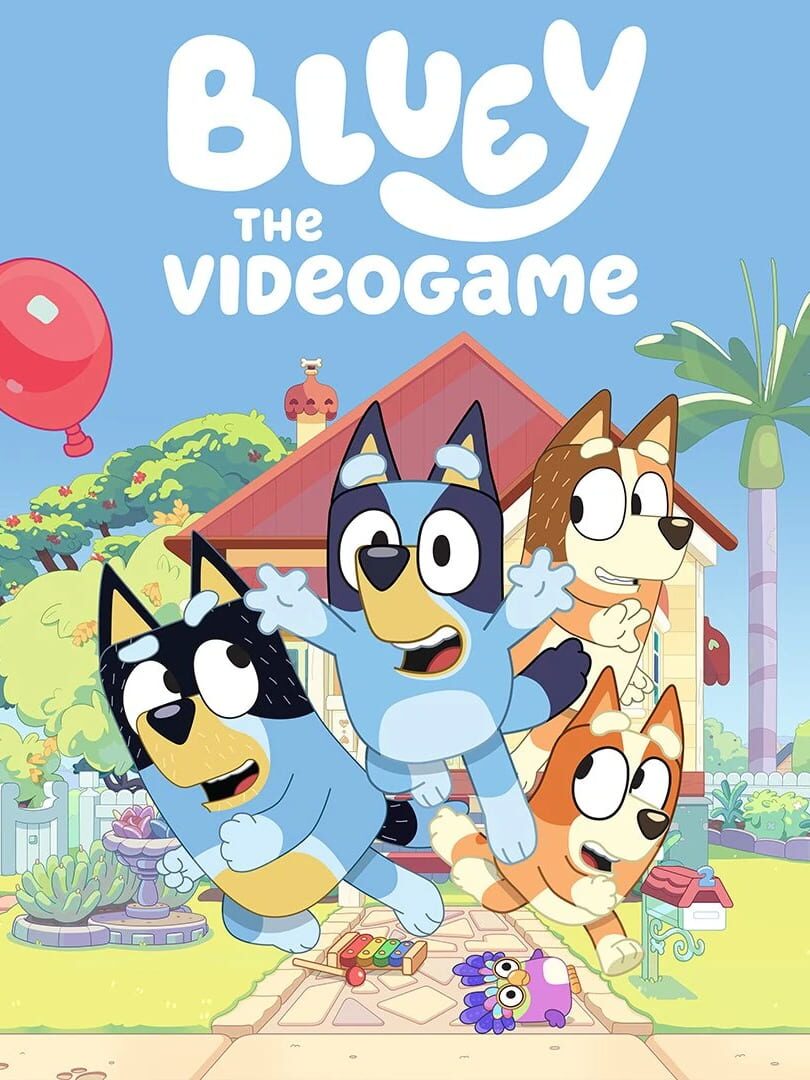 Bluey: The Videogame Cover