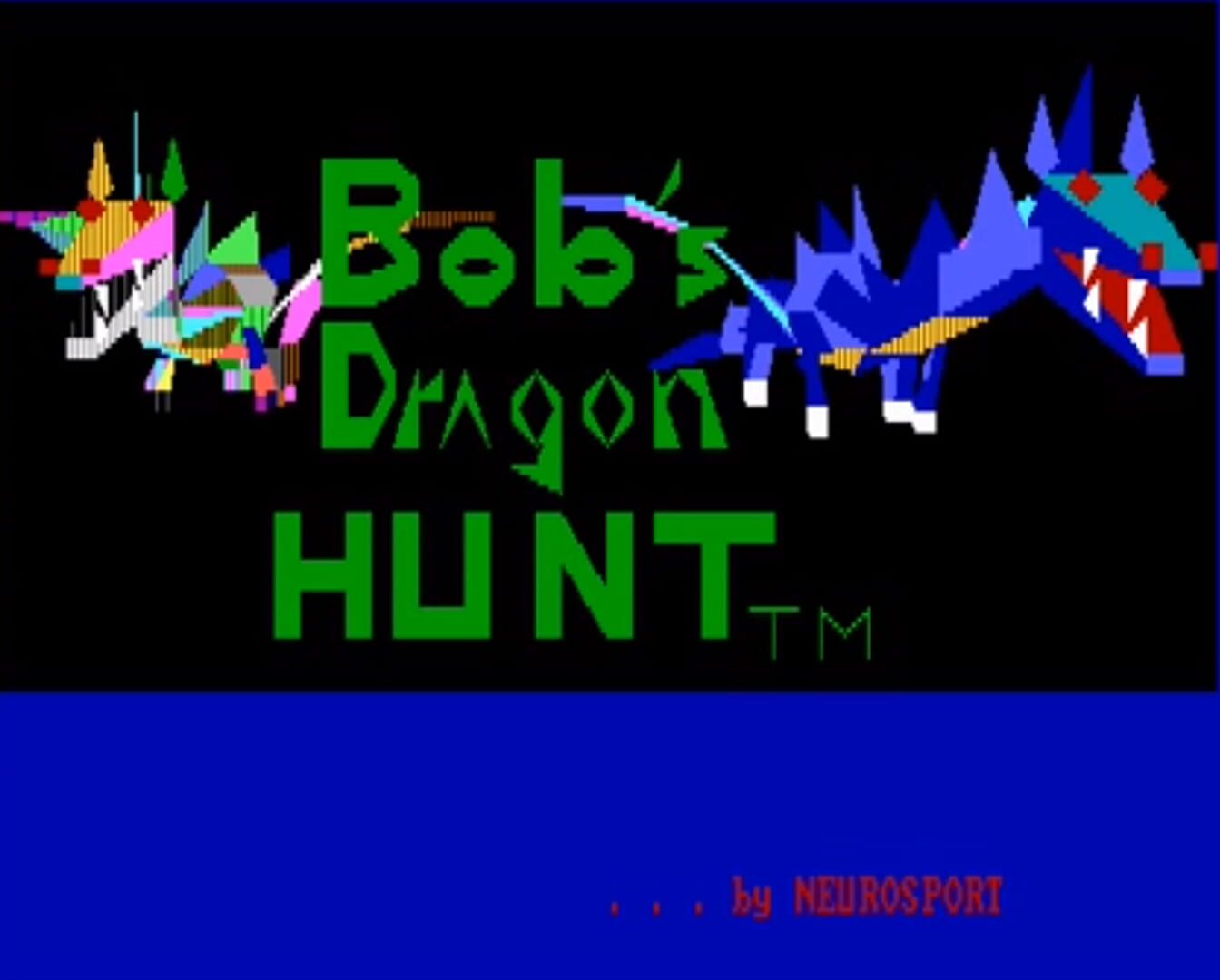 Couverture de Bob's Dragon Hunt