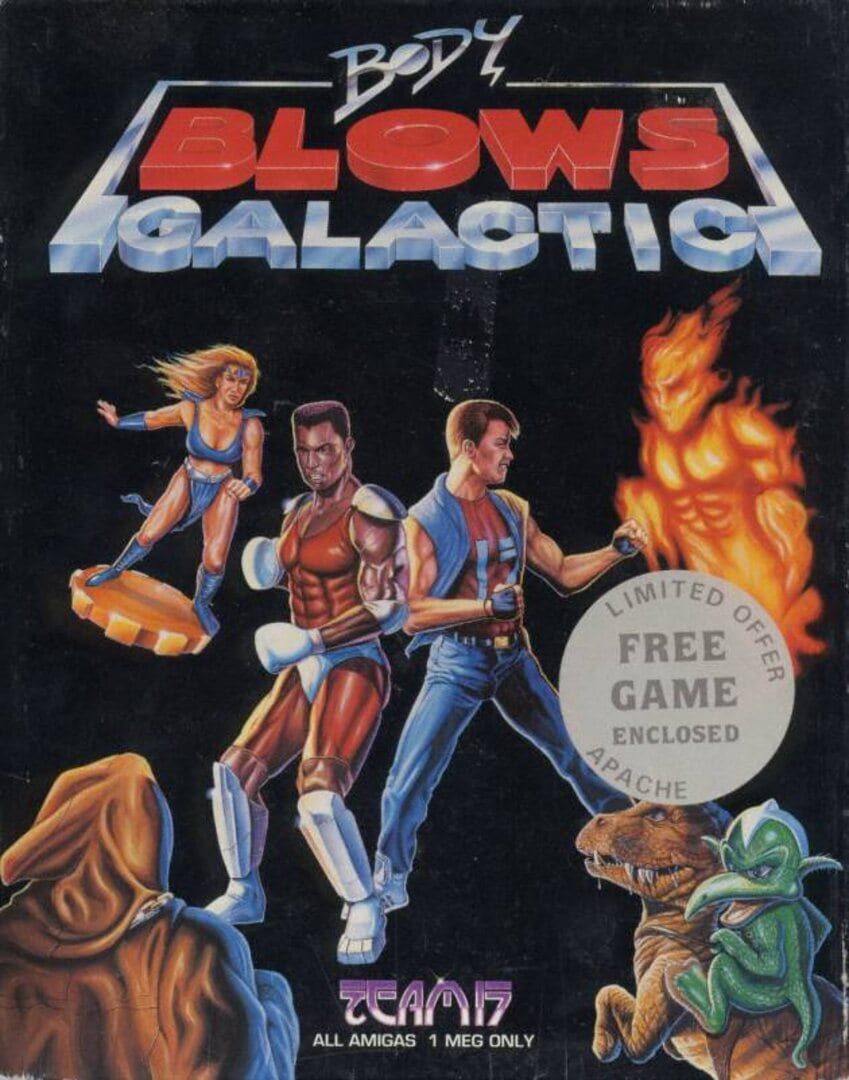 Copertina di Body Blows Galactic