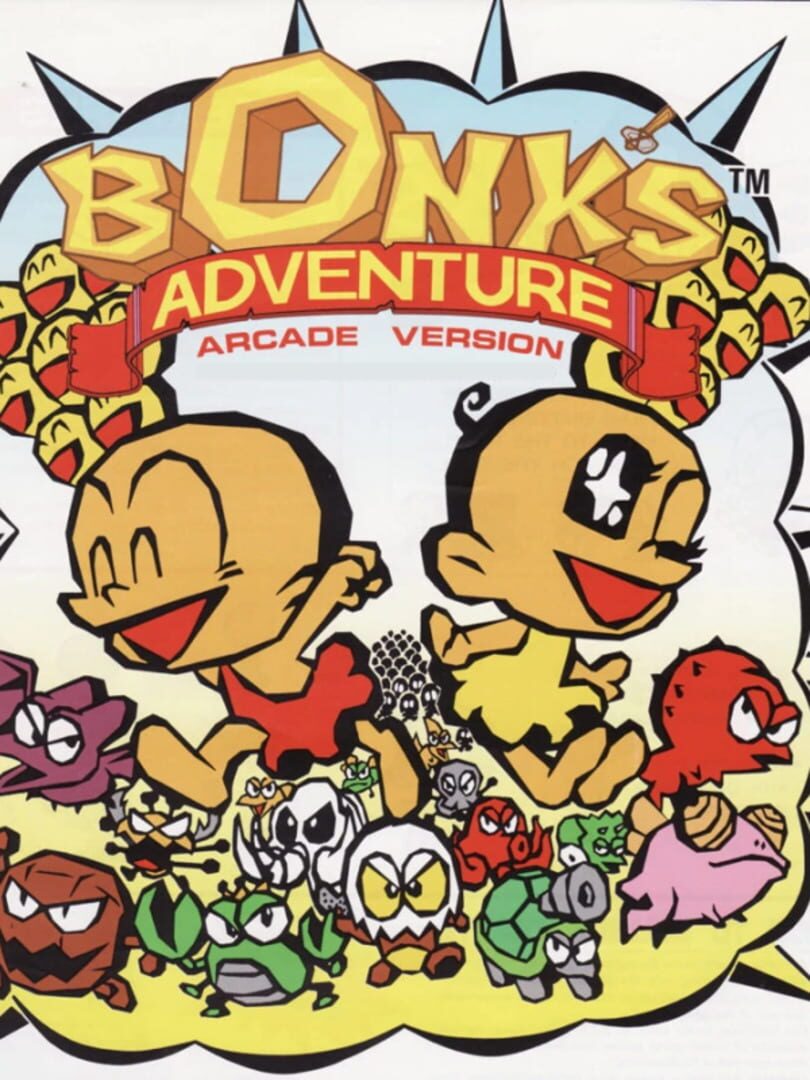 Capa de Bonk's Adventure: Arcade Version