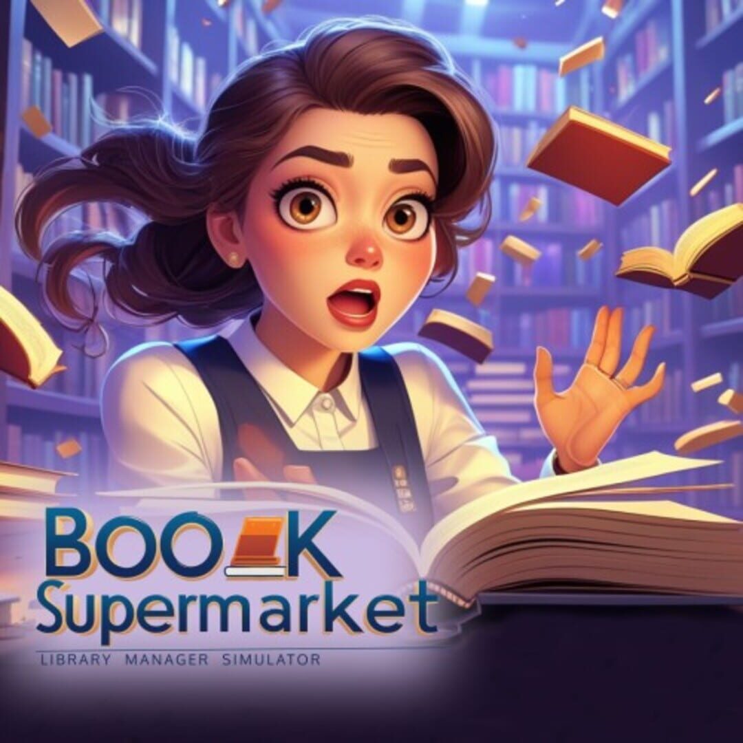 Capa de Book Supermarket: Library Manager Simulator