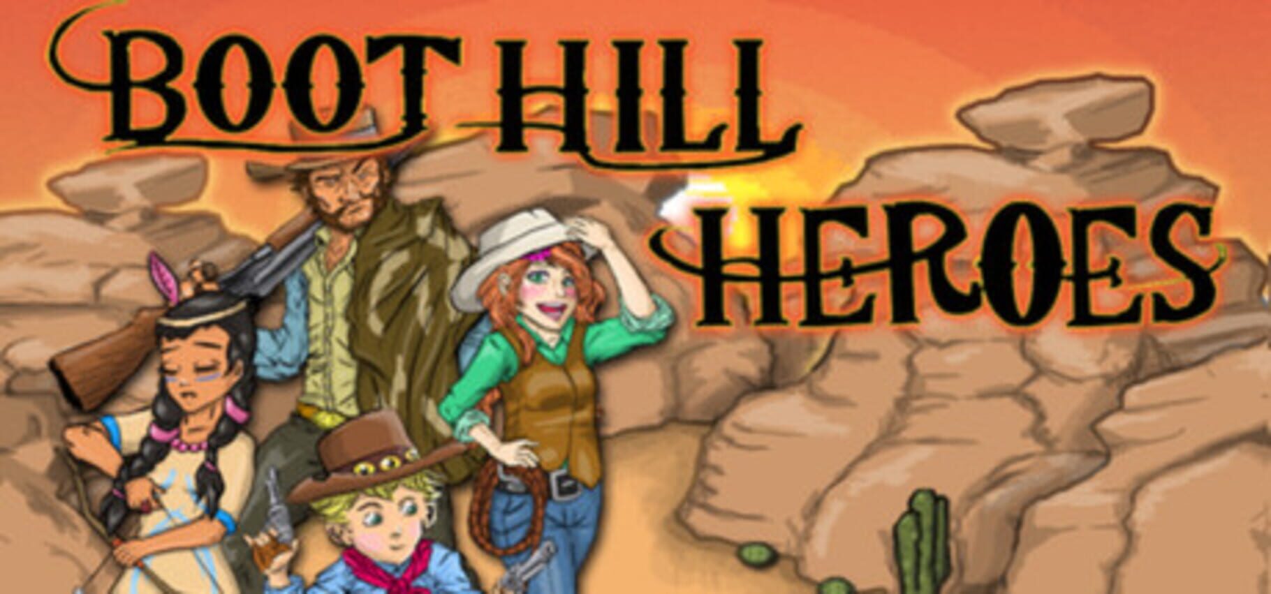 Copertina di Boot Hill Heroes