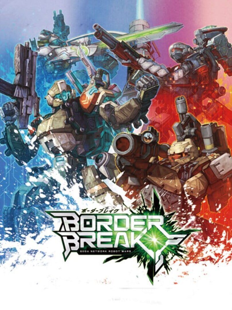 Capa de Border Break: Sega Network Robot Wars