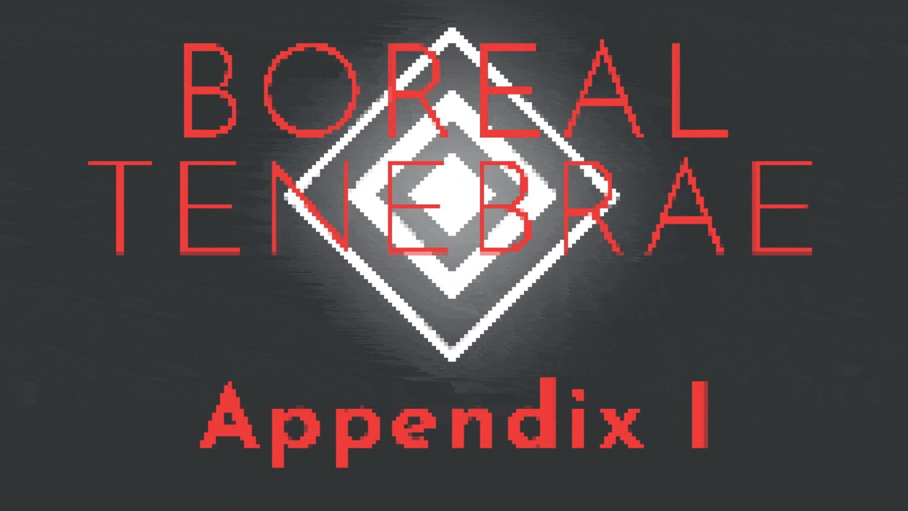 Boreal Tenebrae Appendix I Kapağı