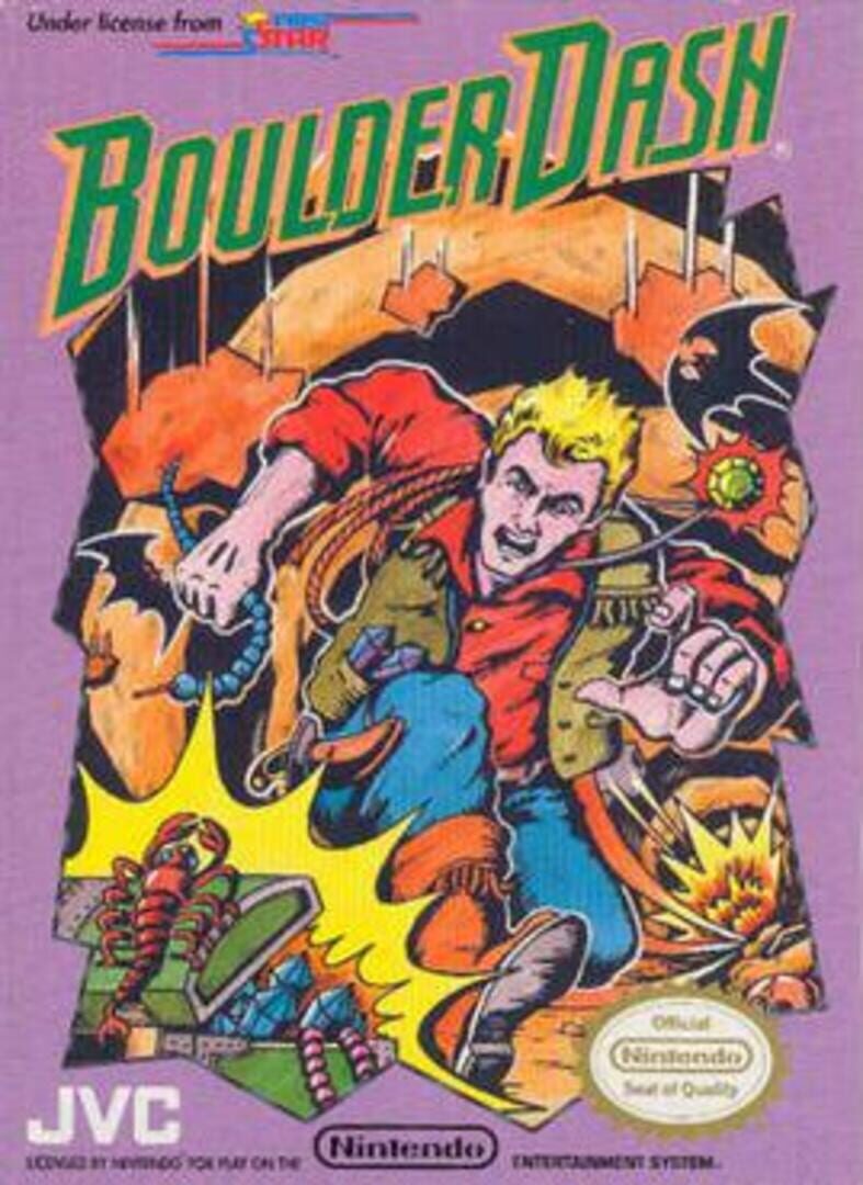 Boulderdash Kapağı