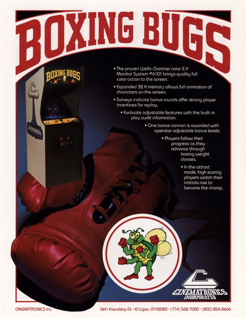Boxing Bugs カバー