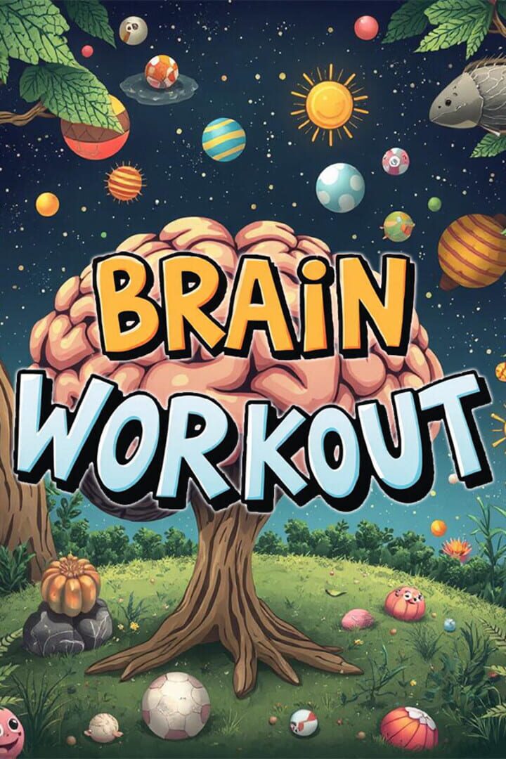 Copertina di Brain Workout: 15 Puzzles for Memory, Math & Logic