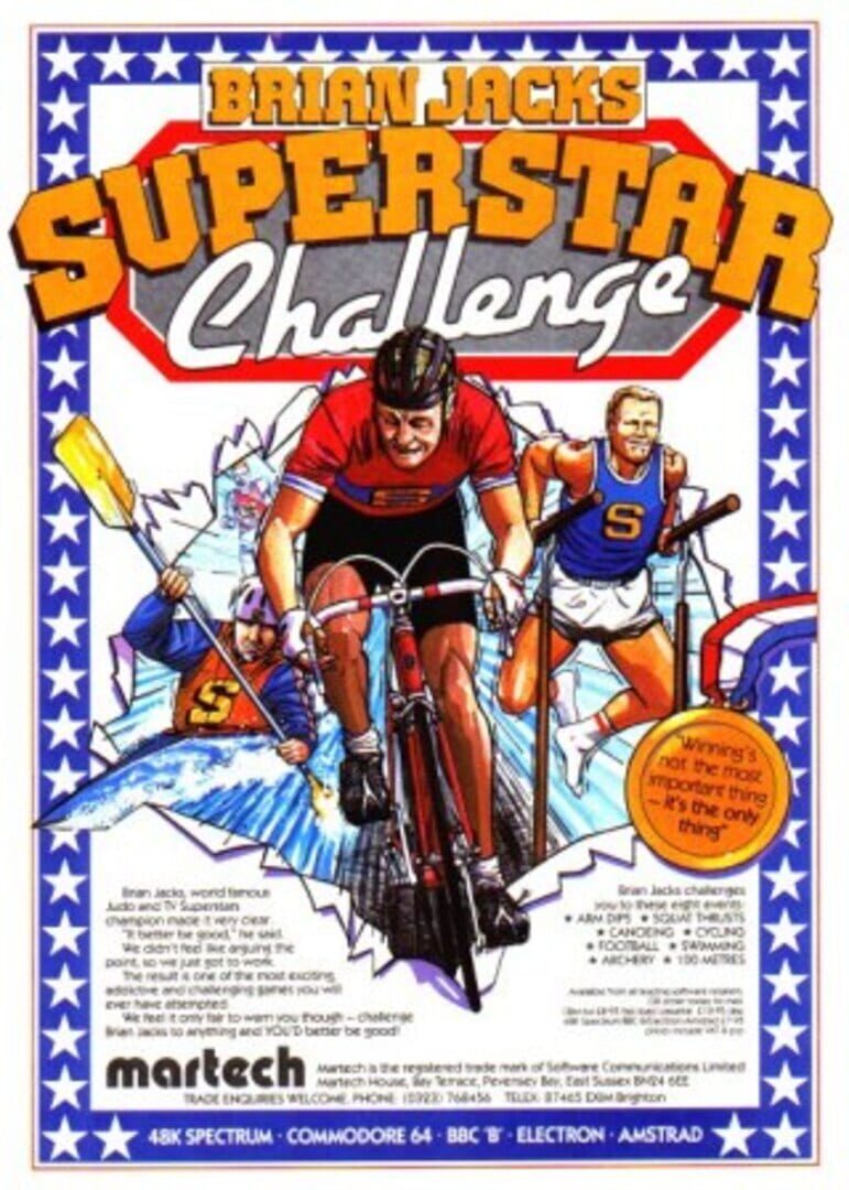 Couverture de Brian Jacks Superstar Challenge
