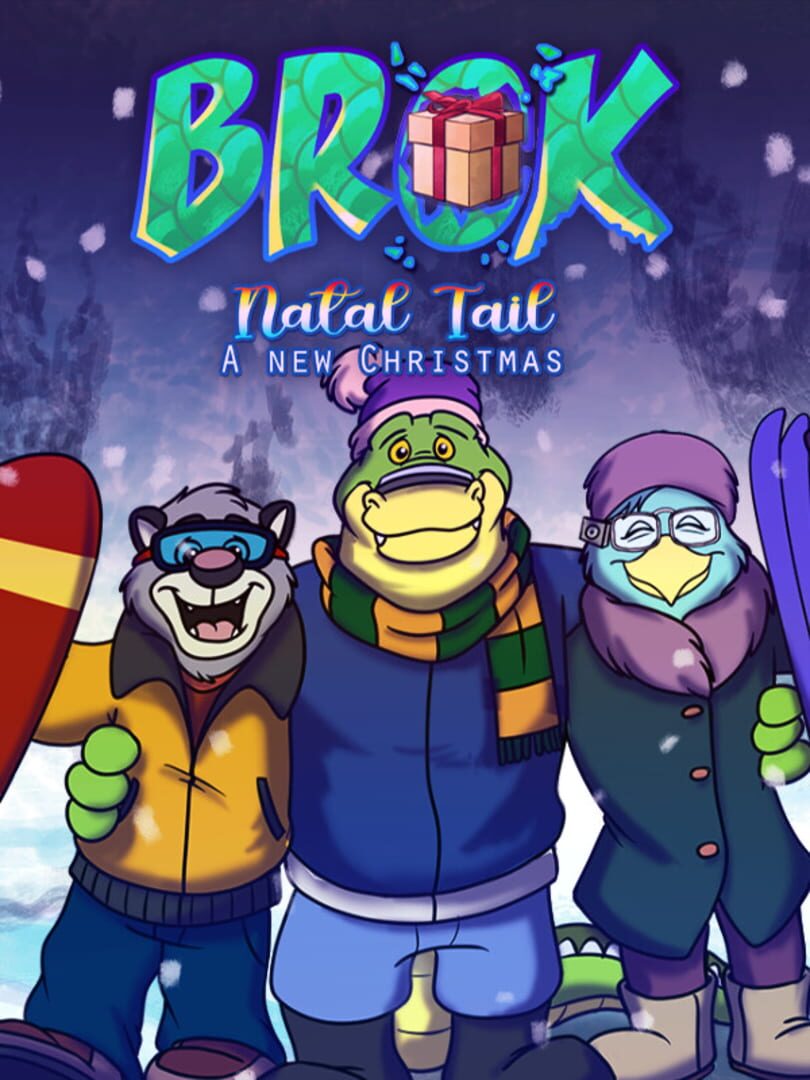 Copertina di Brok: Natal Tail, A New Christmas