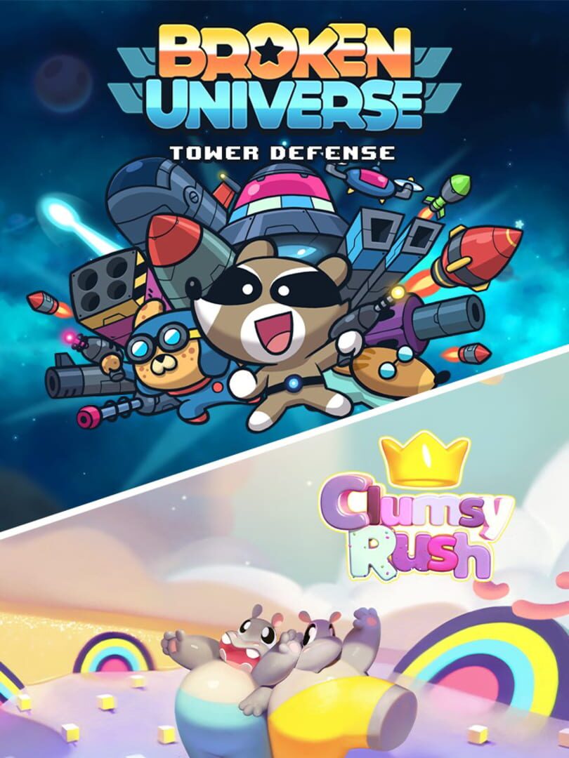 Capa de Broken Universe + Clumsy Rush