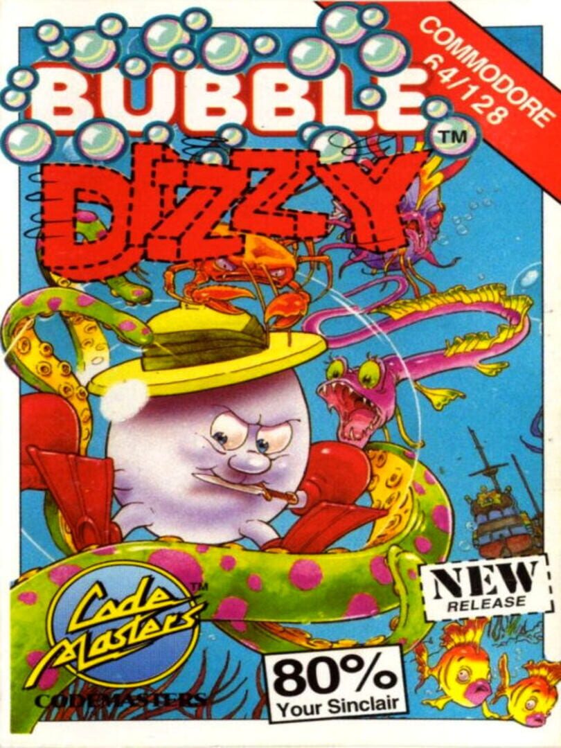 Copertina di Bubble Dizzy