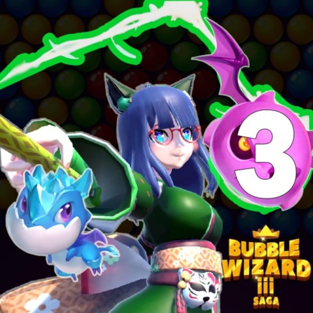 Capa de Bubble Wizard III Saga