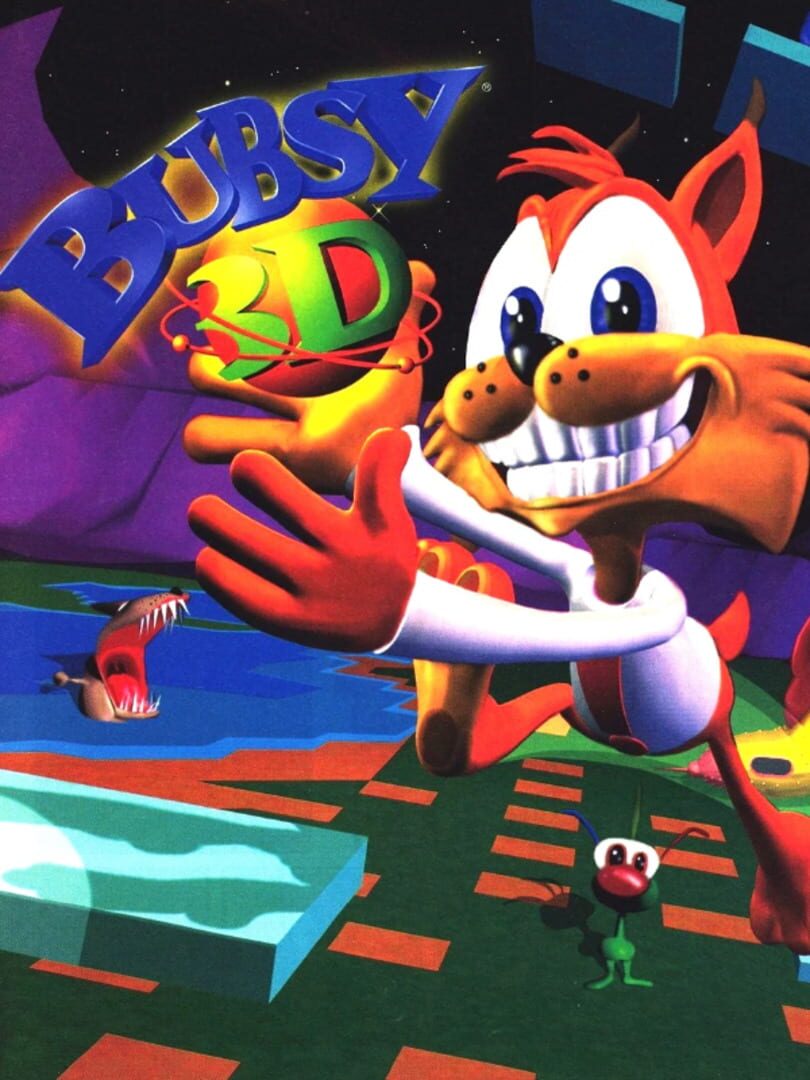 Capa de Bubsy 3D
