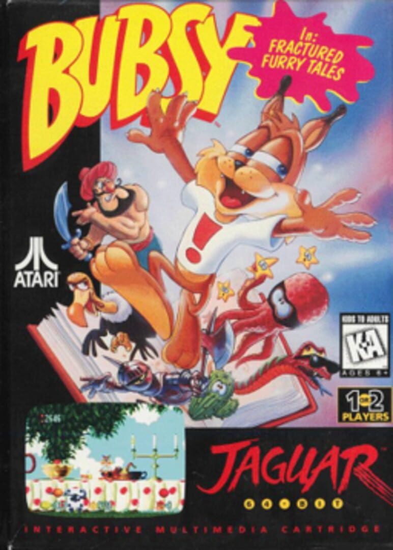 Couverture de Bubsy in Fractured Furry Tales