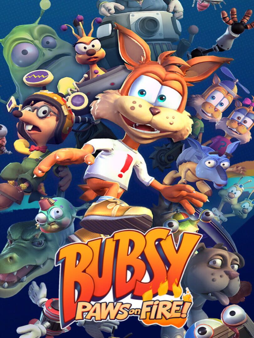 Bubsy: Paws on Fire! Kapağı