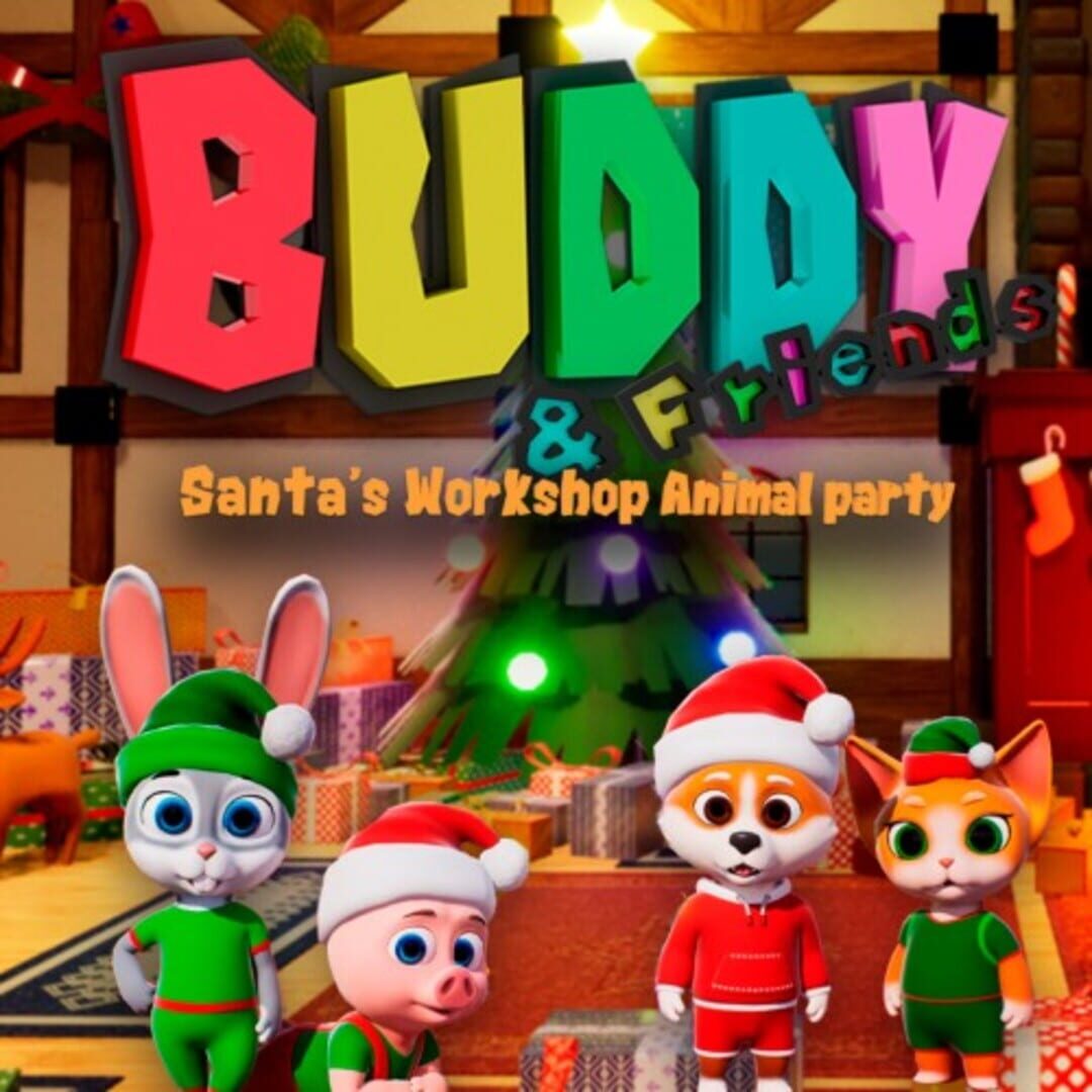 Buddy & Friends: Santa's Workshop Animal Party 커버