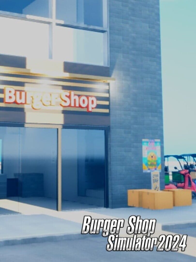 Portada de Burger Shop Simulator 2024