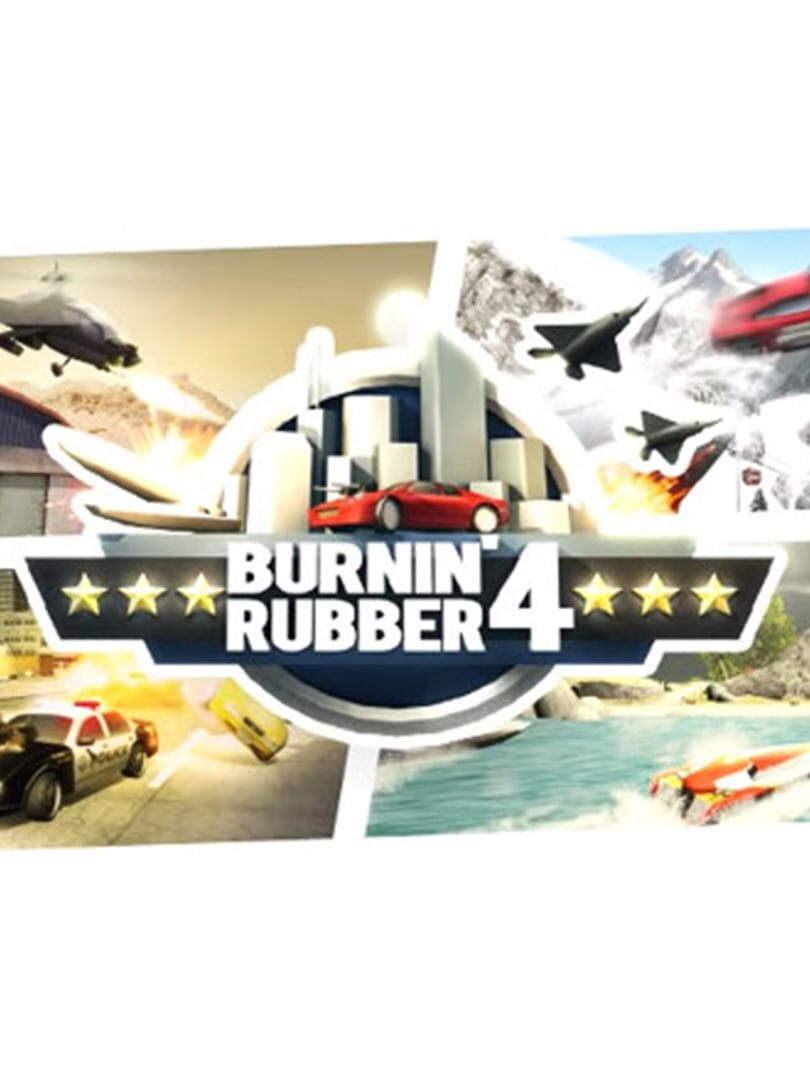 Burnin' Rubber 4 Kapağı