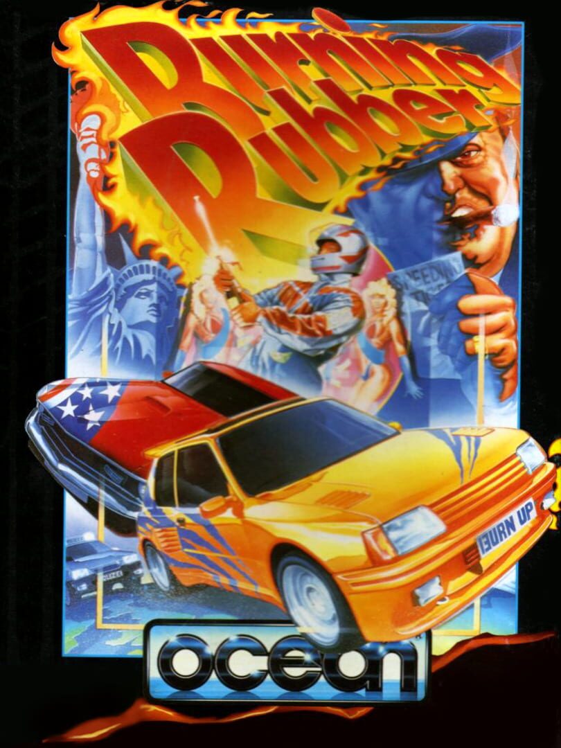 Capa de Burning Rubber