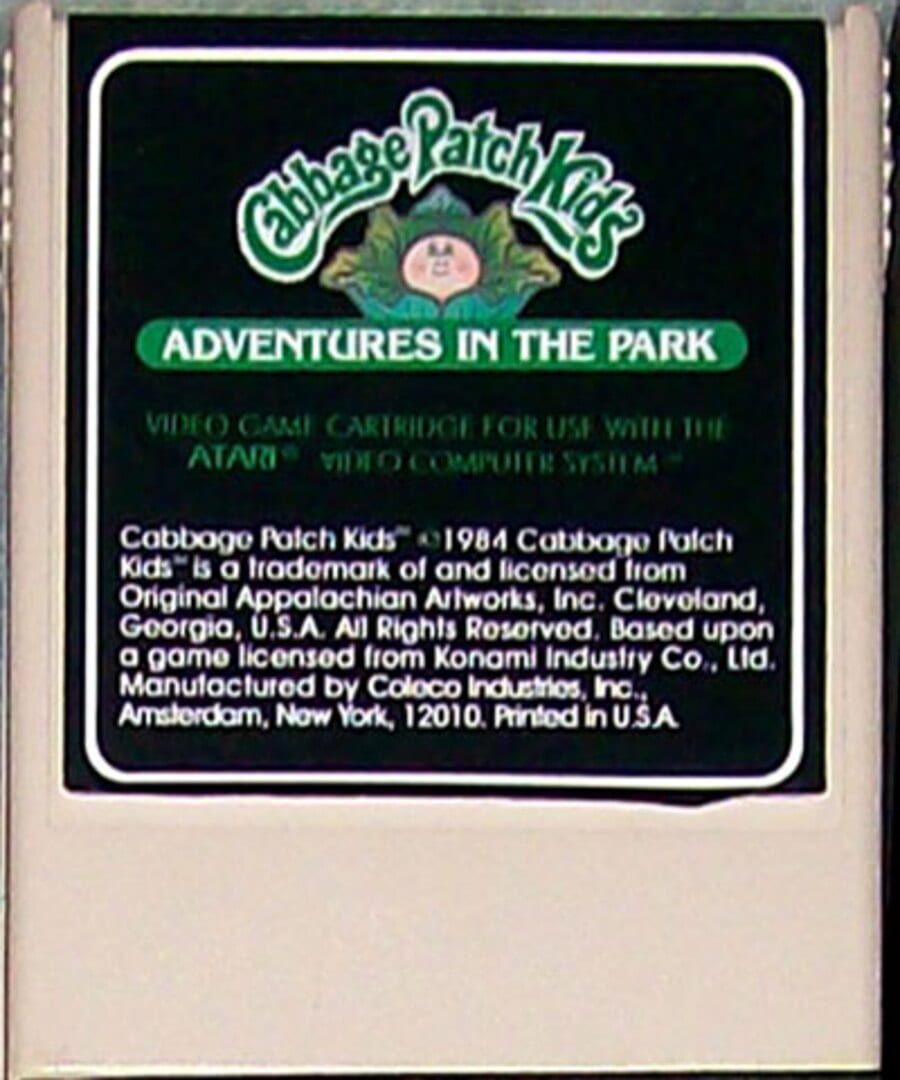 Cabbage Patch Kids: Adventures in the Park Kapağı