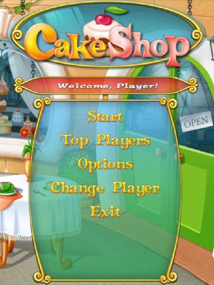 Capa de Cake Shop