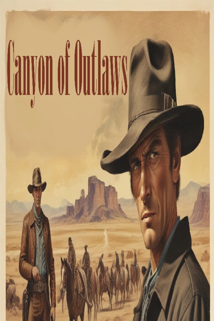 Copertina di Canyon of Outlaws