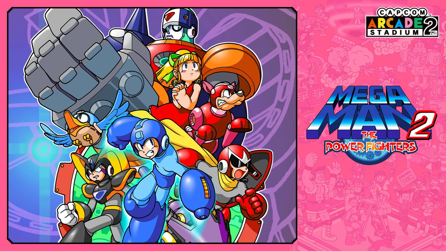 Capcom Arcade 2nd Stadium: Mega Man 2 - The Power Fighters Cover