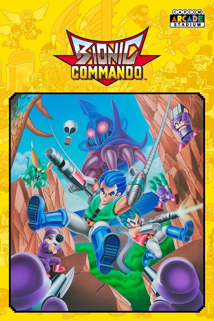 Portada de Capcom Arcade Stadium: Bionic Commando