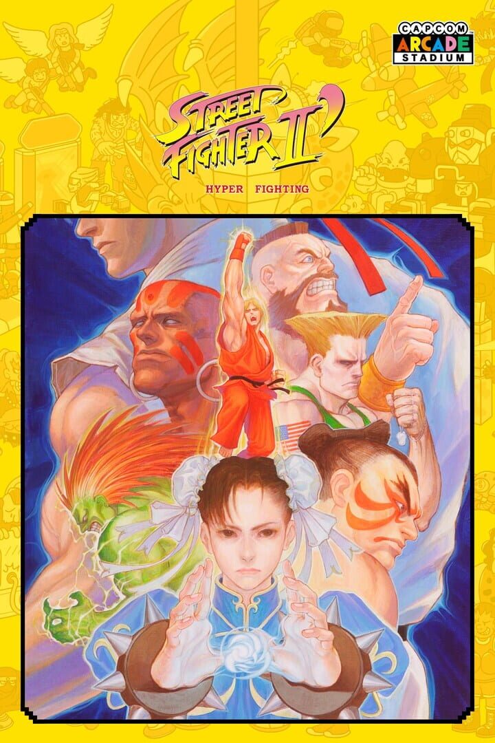 Capcom Arcade Stadium: Street Fighter II - Hyper Fighting Kapağı
